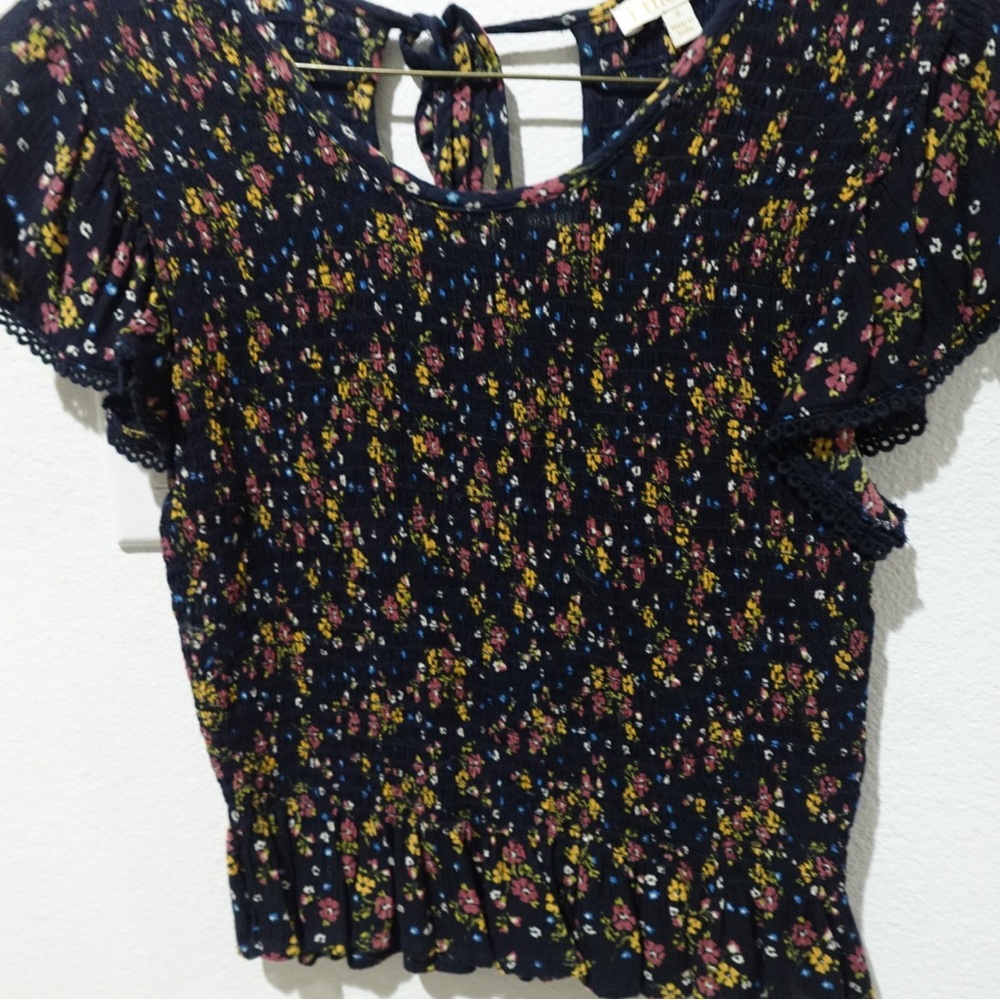 Floral Print Women's Top